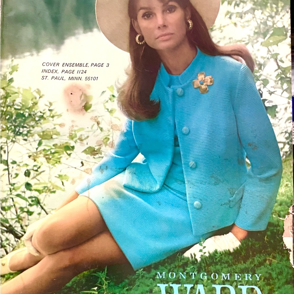 Vintage Spring/Summer Montgomery Ward Fashion and Home Catalog